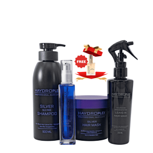 מארז SILVER לשיער בלונד היידרופלקס + בושם מתנה