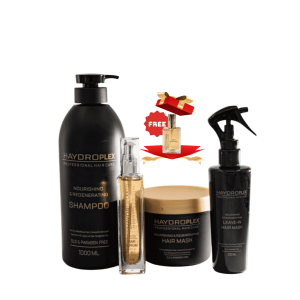 מארז BLACK לתלתלים ולשיער דליל + בושם מתנה